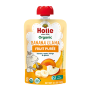 Holle Organic Banana Llama - Fruit Purée Pouches